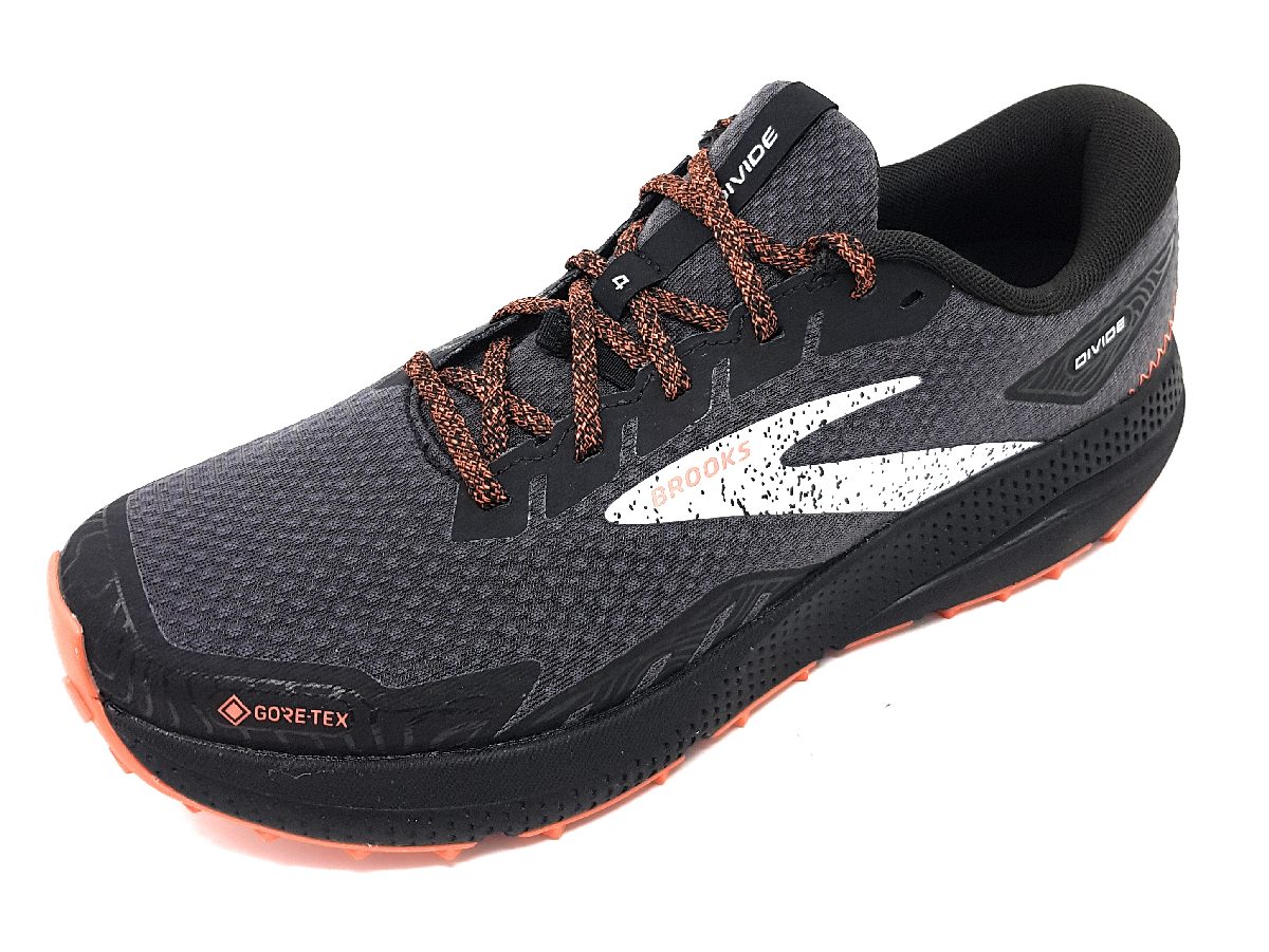 Brooks Divide 4 GTX 1104041D Schwarz 084 Black/ Firecracker