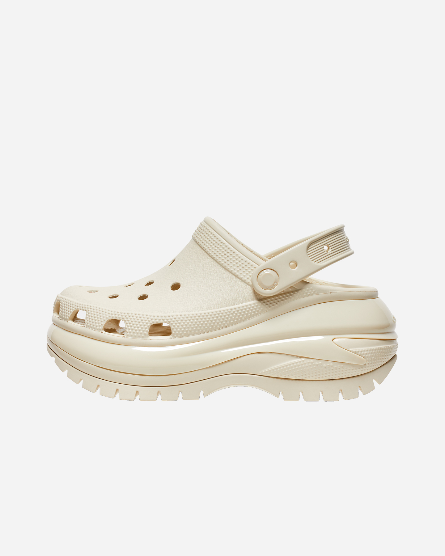Sandały Crocs Classic Mega Crush Clog W CR.207988-BONE