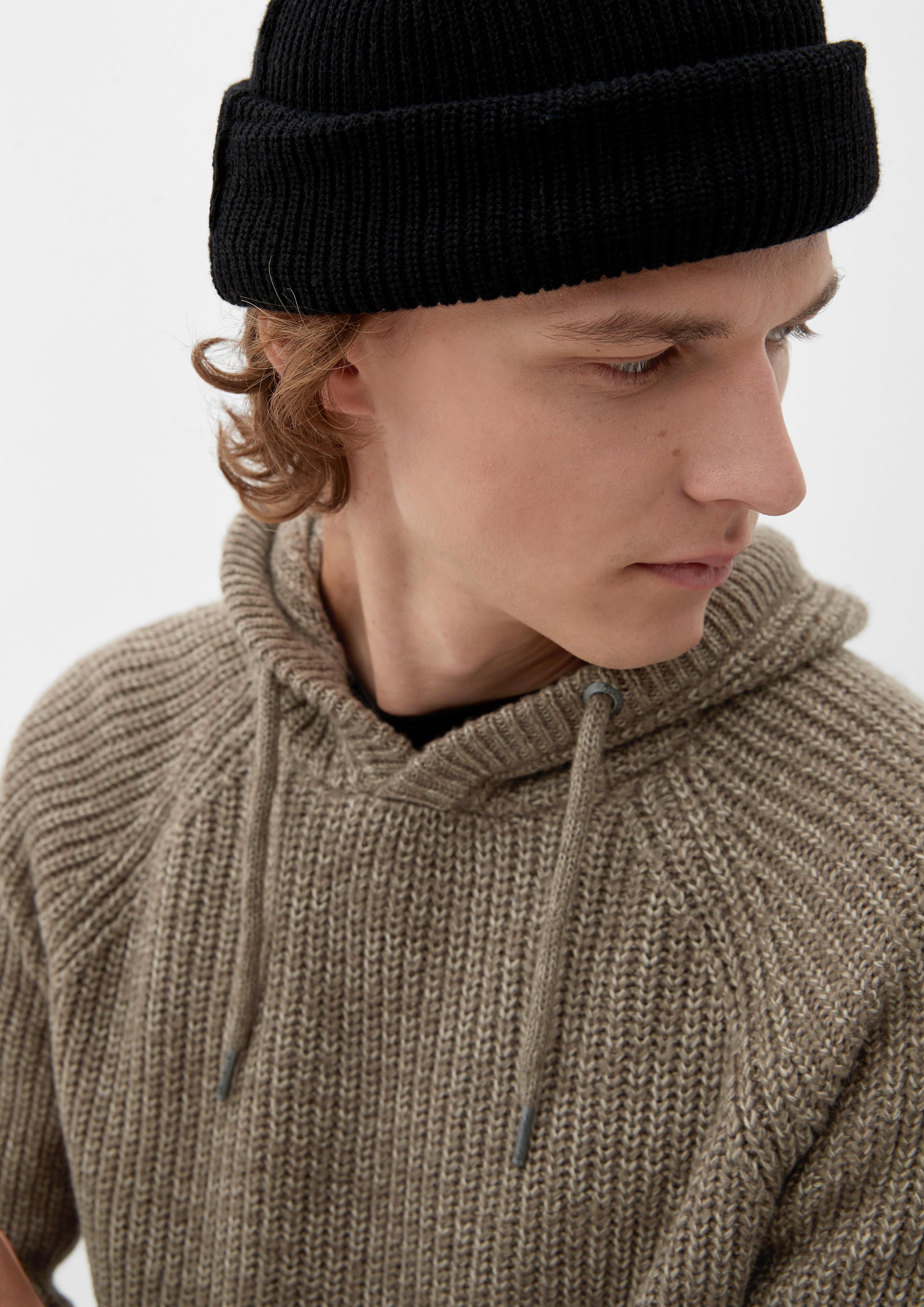 Strickpullover mit Kängurutasche  2118696-84W0