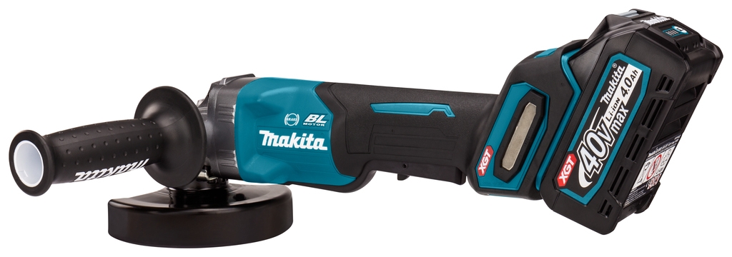Makita GA013GM201 Meuleuse d'angle 125 mm 40 V 4,0 Ah Li-Ion dans Mbox