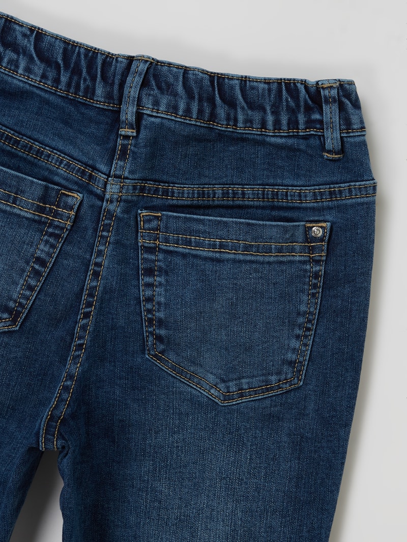 Slim Fit Jeans mit Stretch-Anteil in blau