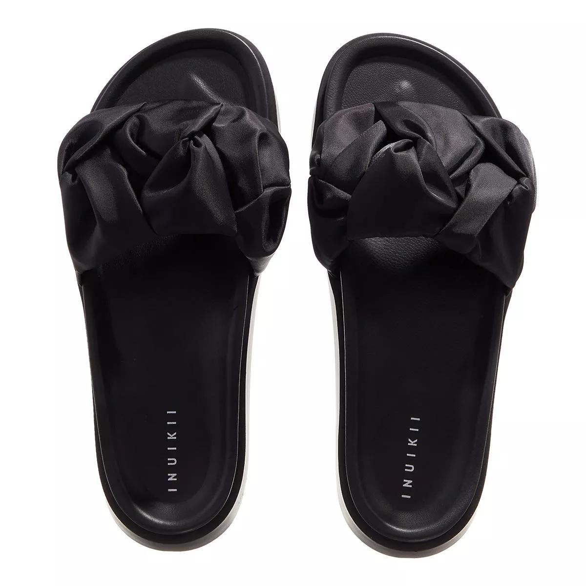 INUIKII Komfort Sandalen schwarz Slide