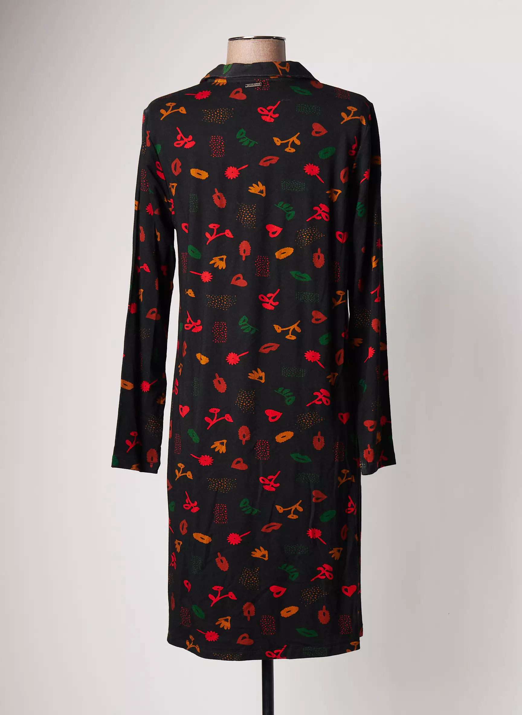 Agathe   Louise Robes Mi Longues Femme couleur noir
