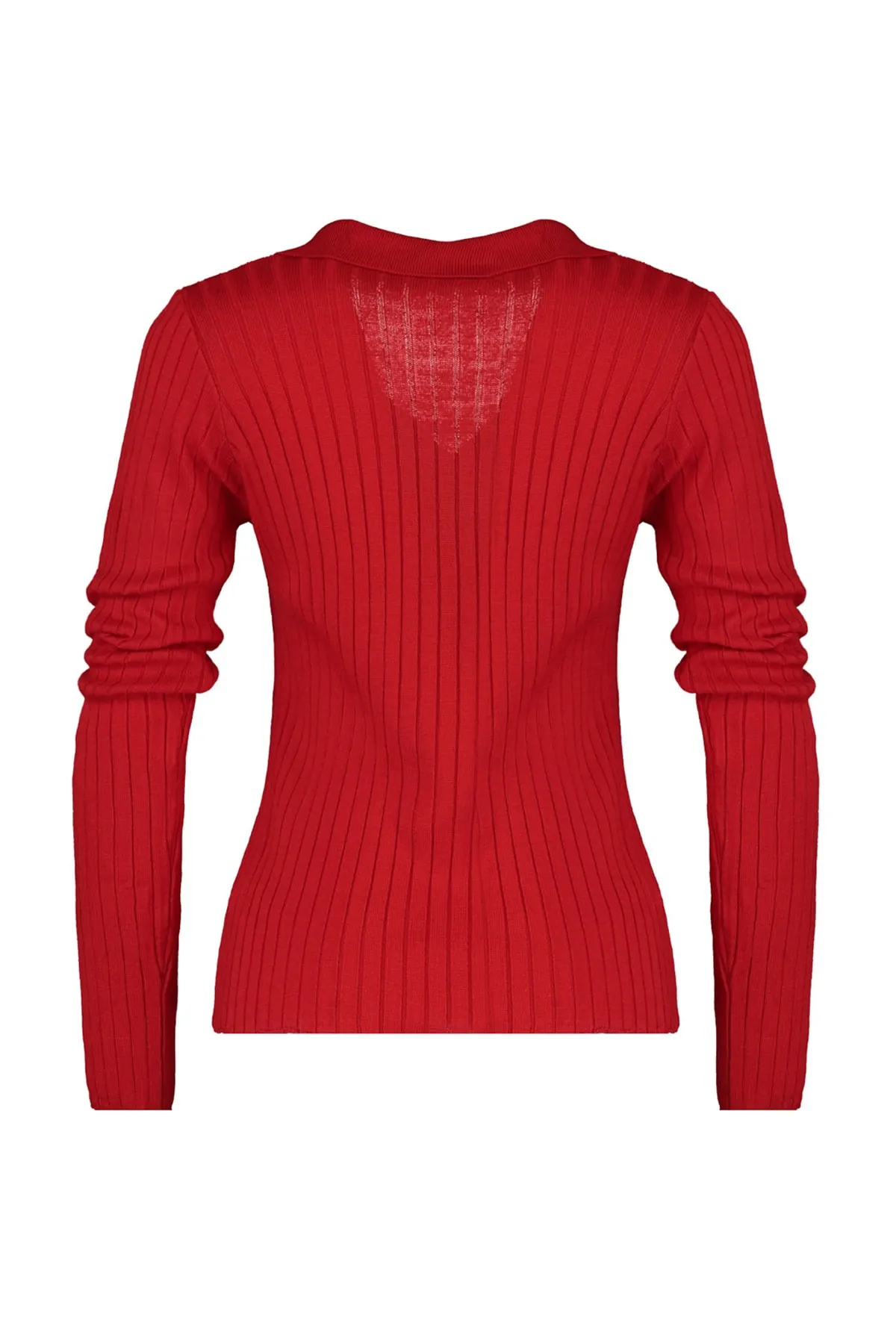 Trendyol Collection  Roter Strickpullover mit Rollkragen TWOAW21KZ1113