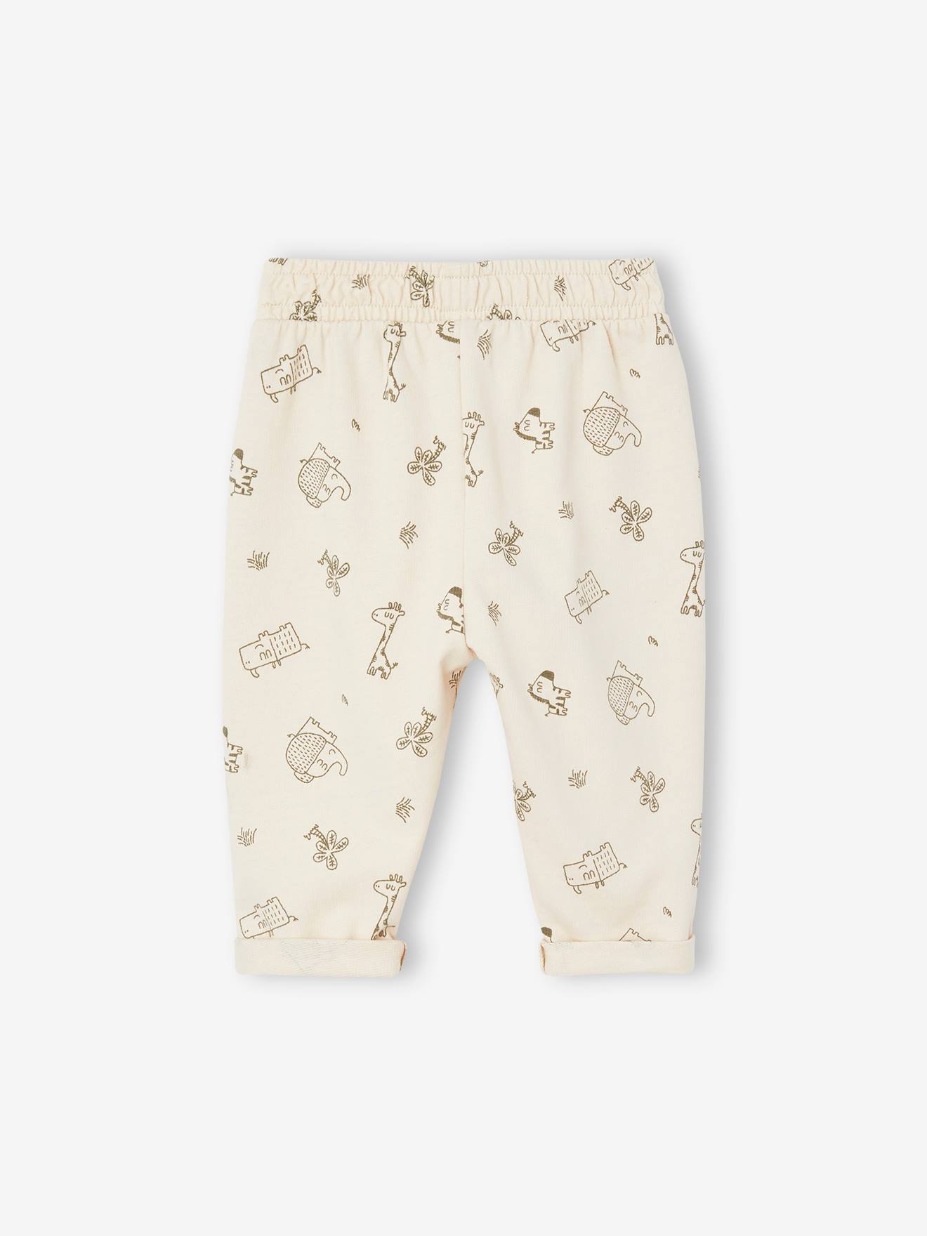 Vertbaudet Baby Joggpants Oeko-Tex - khaki löwe