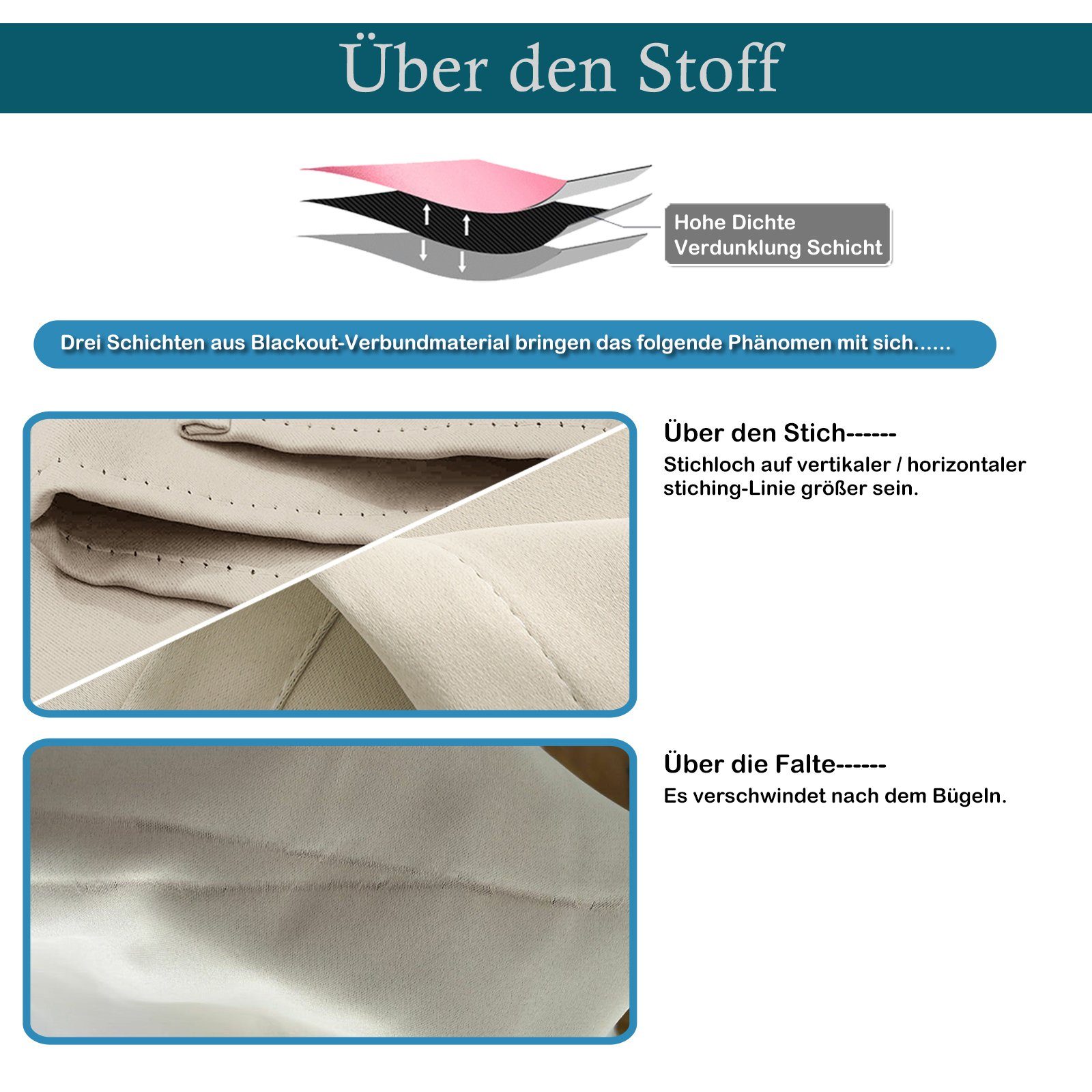 Qelus Raumteiler Verdunkelungstürvorhang Solide Türvorhang Küche Wohnkultur 1 Panel, 1-tlg.