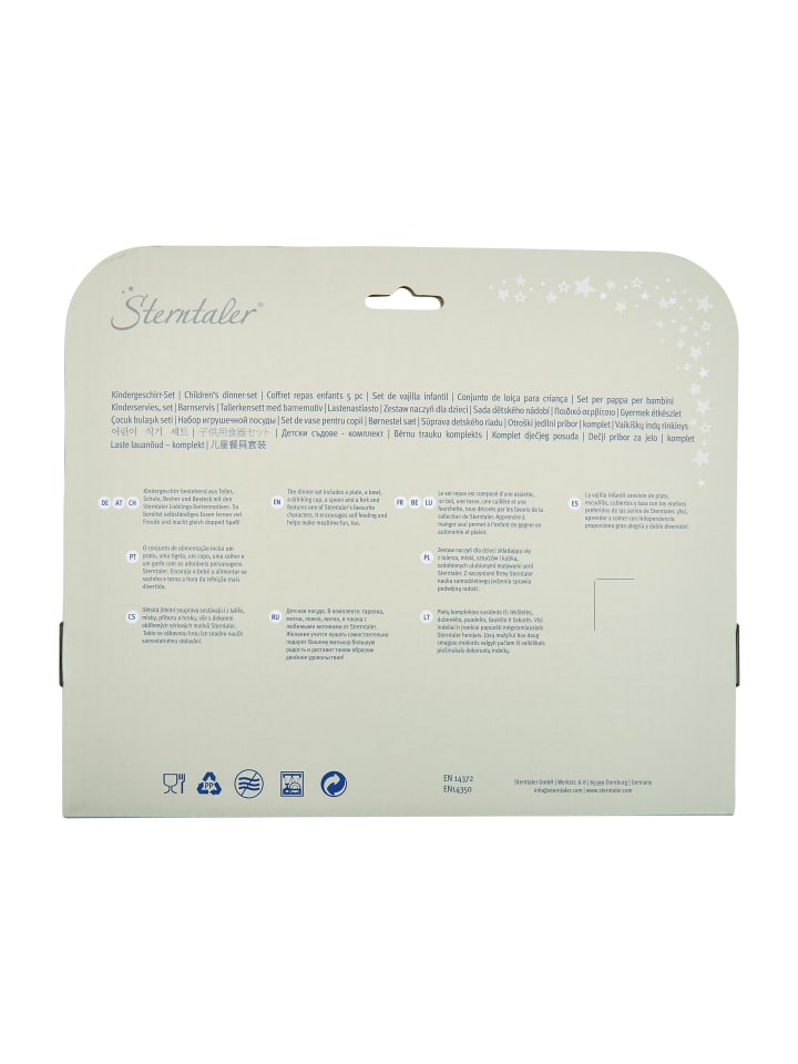 Sterntaler Geschirr-Set SAFARI eckig in mittelgrün günstig kaufen onesize