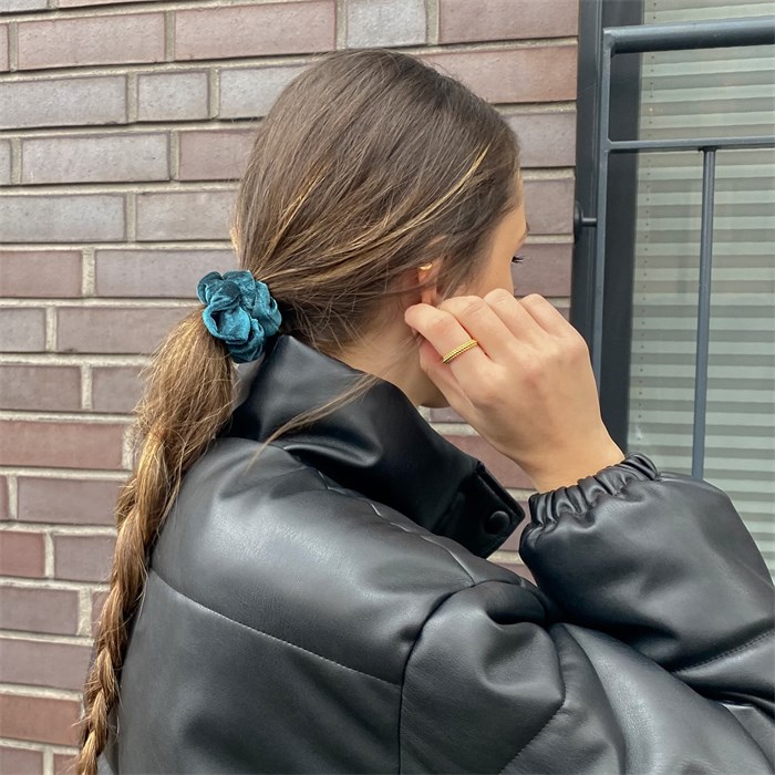 Original Scrunchie Quetzal Green