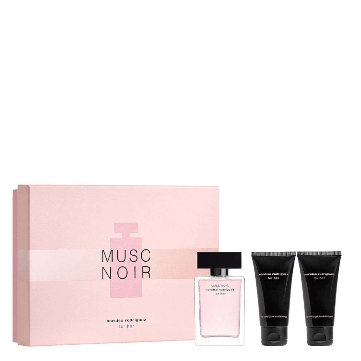 Narciso Rodriguez Musc Noir Coffret Eau de Parfum 50 ml + 2 Produits