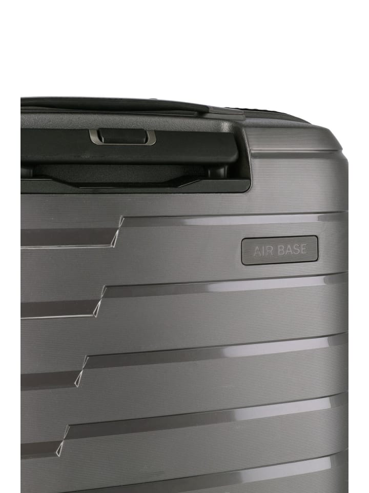 travelite Travelite Koffer AIR BASE 4w Trolley S Vortasche, Anthrazit günstig kaufen onesize