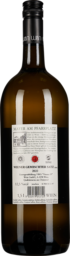 Mayer am Pfarrplatz Gemischter Satz Magnum 2022 im Geschenkkarton