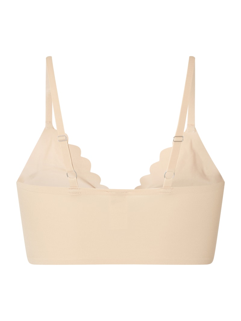 Bustier aus Mikrofaser Modell 'Micro Lovers' - wattiert in beige