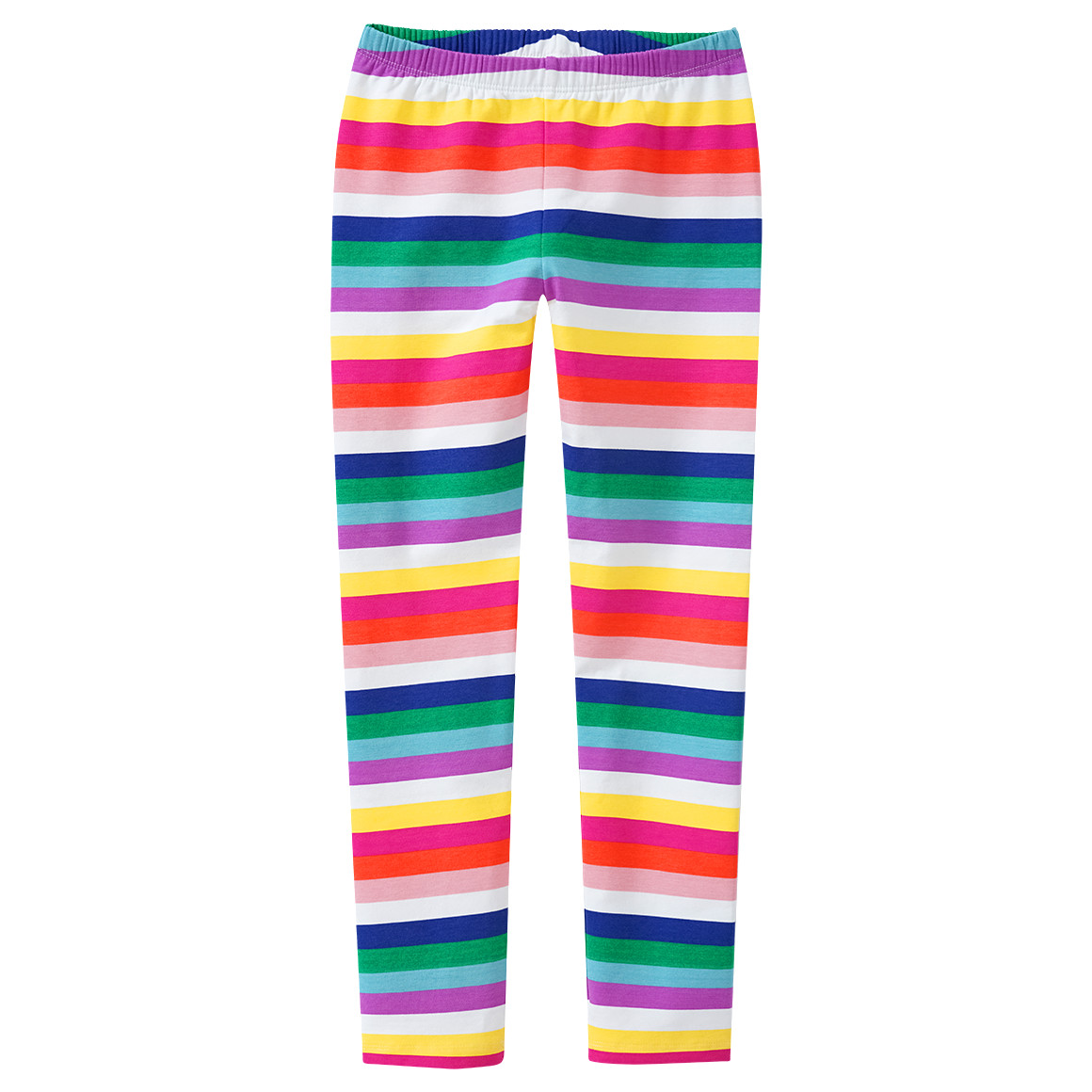 Mädchen Leggings im Ringel-Look