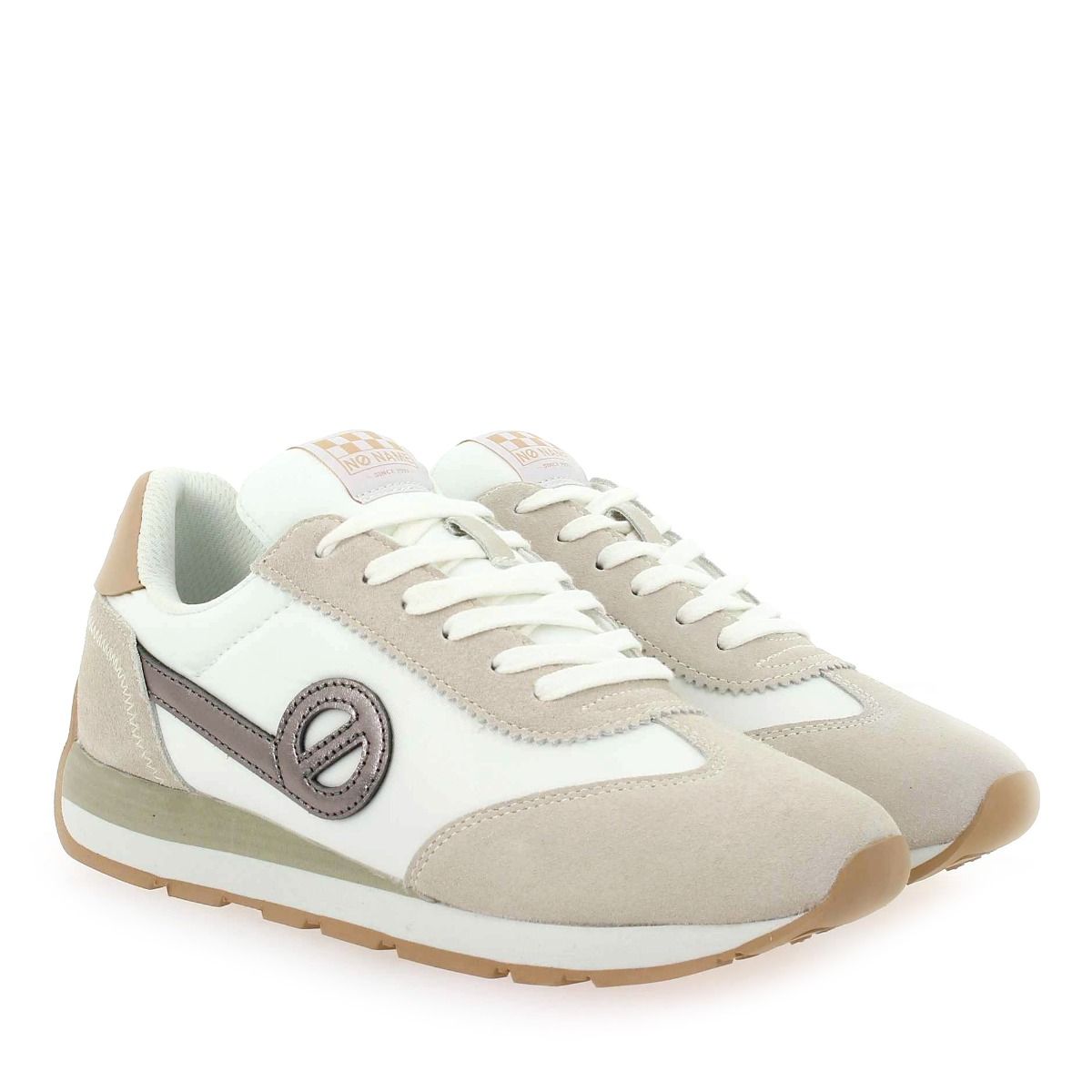 No Name  CITY RUN JOGGER - Blanc Beige