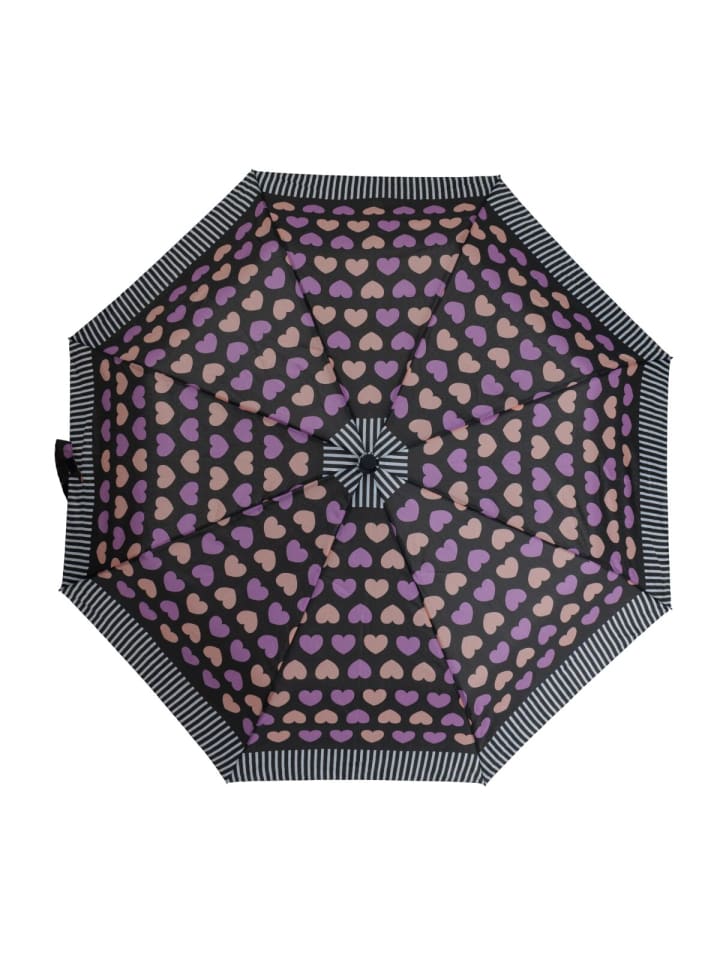 COFI 1453 Teleskop Taschenschirm mit Schutzhülle ø100 cm Wind- und Regenfest in Lila günstig kaufen onesize