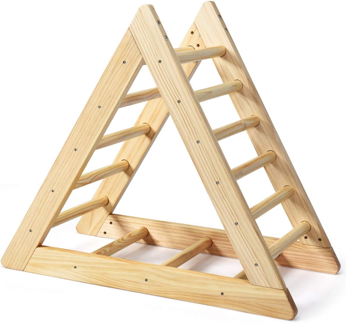Costway Kletterdreieck aus Holz