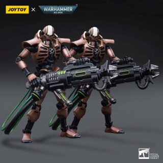 Warhammer 40k Actionfigur: Necrons - Szarekhan Dynasty Immortals with Tesla Carbine (2er-Pack)