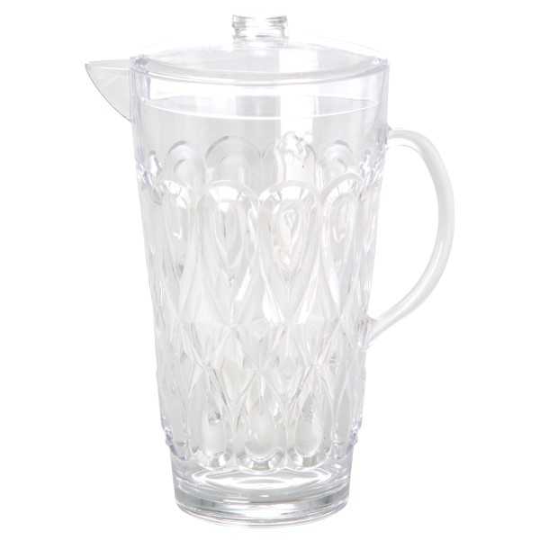 Rice - Acrylic Jug with Swirly Embossed Detail