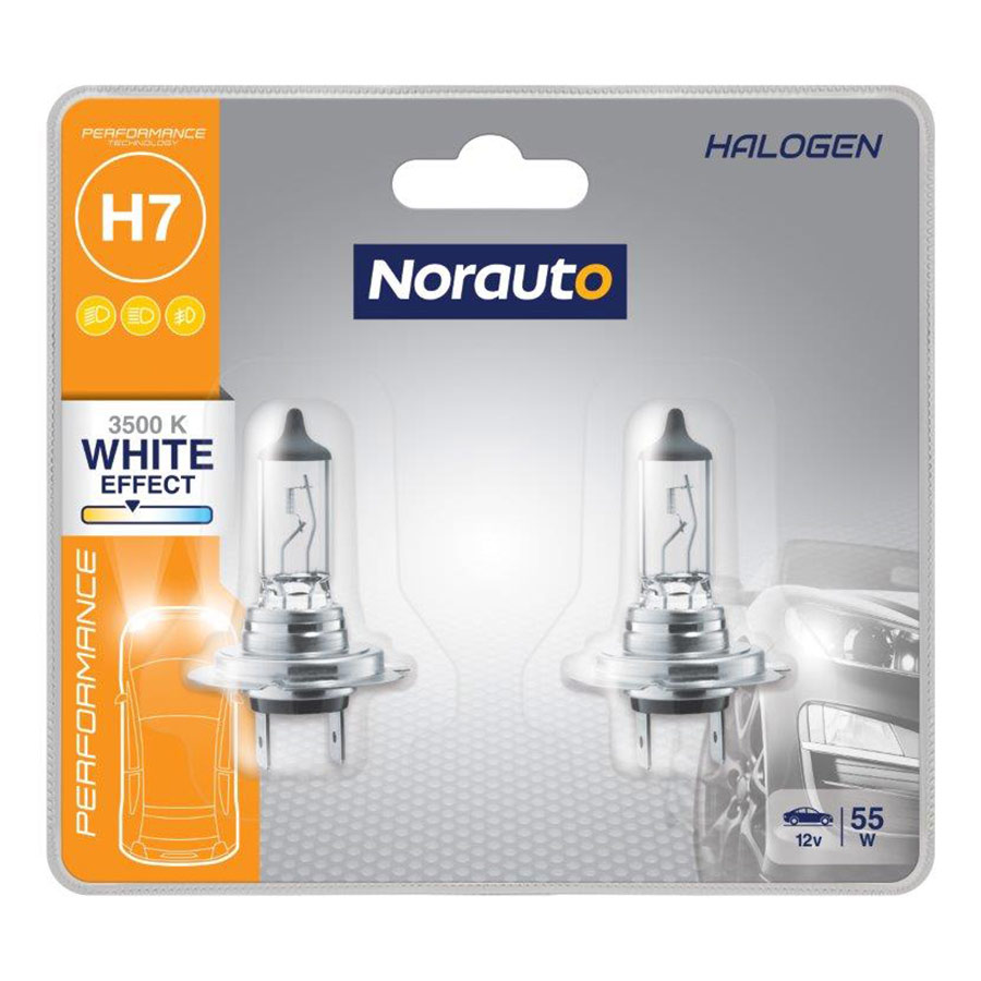 Norauto H7 White Effect Glühlampen, 2 Stück - ATU