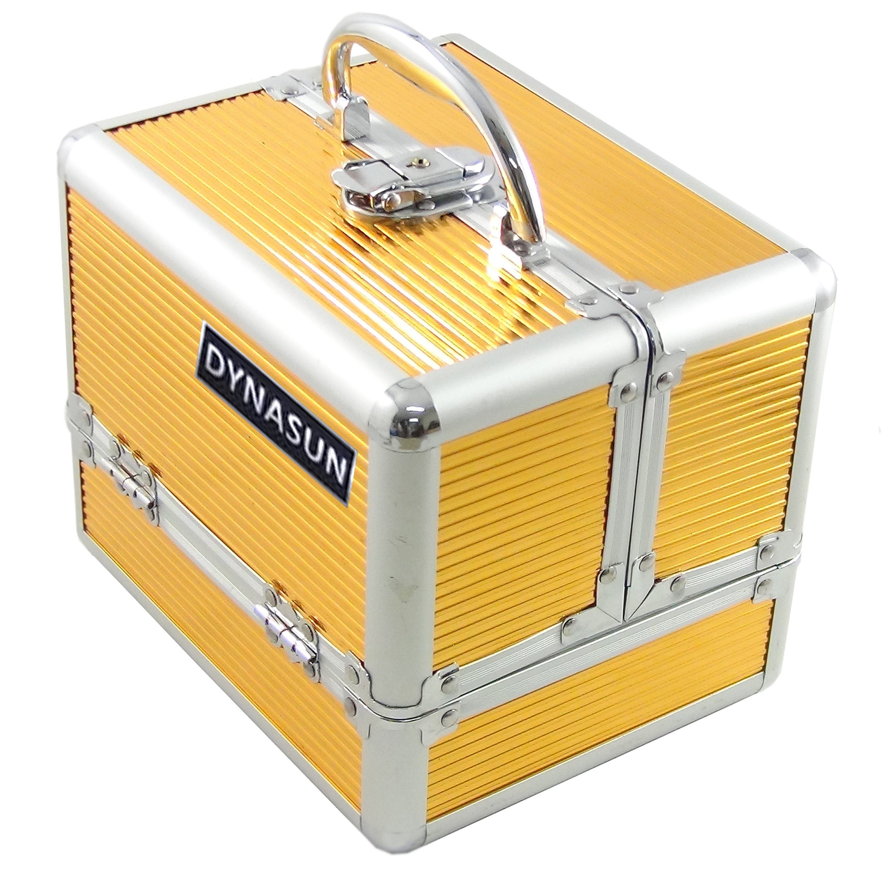 Dynasun Kosmetikkoffer BS35 GOLD, BS35 21x17x17cm Gold Professionelles Designer Beauty Case