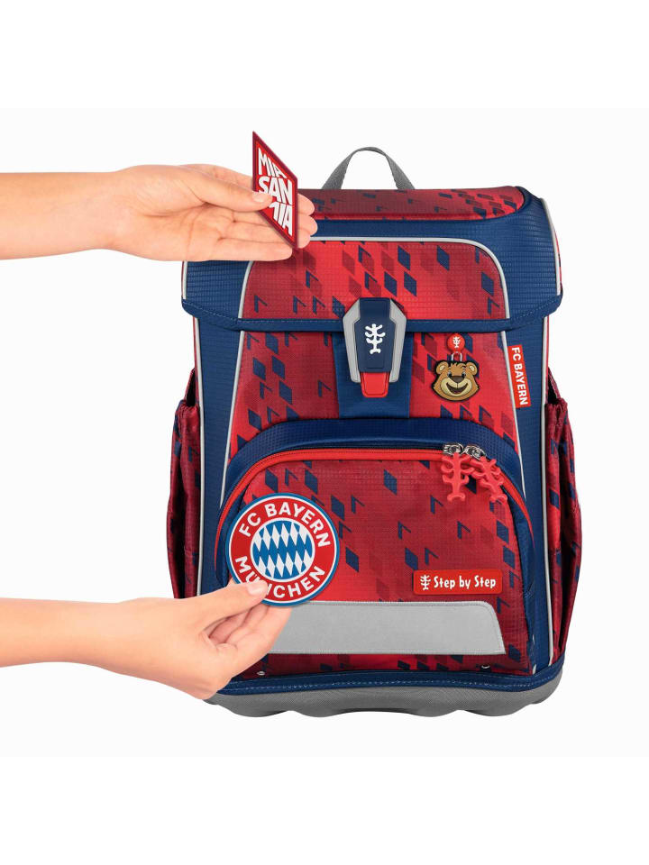 Step by Step Step by Step CLOUD FC Bayern Schulranzen-Set 