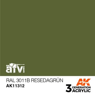 RAL 6011B Resedagrün (17 ml)
