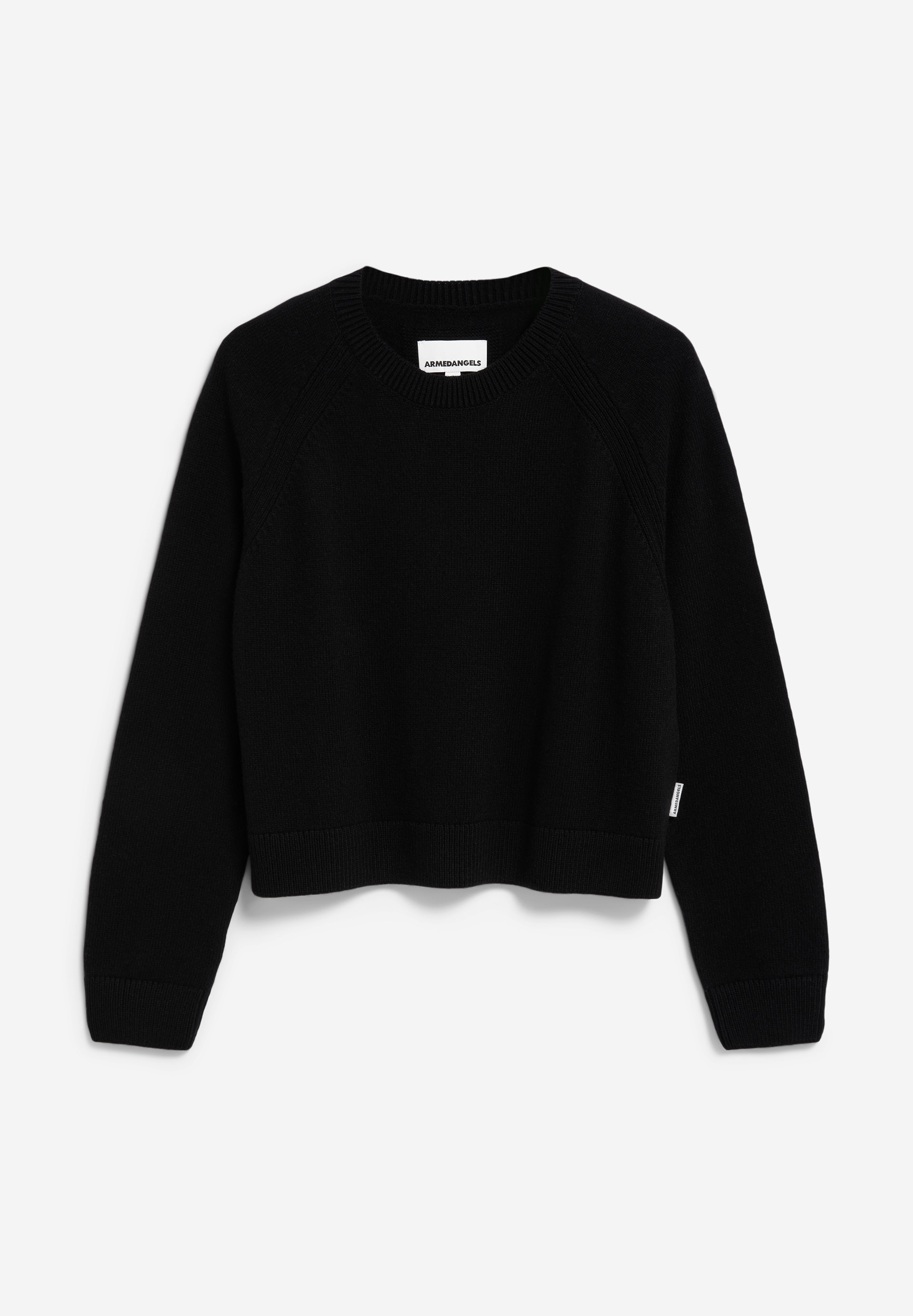Pullover Loose Fit aus Bio-Woll Mix
