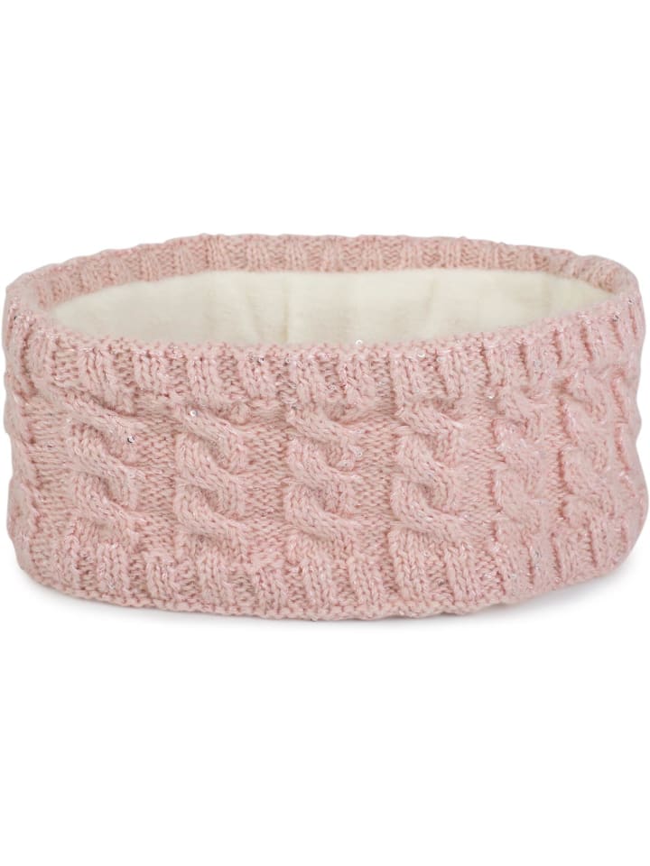styleBREAKER Strick Stirnband in Rose günstig kaufen onesize