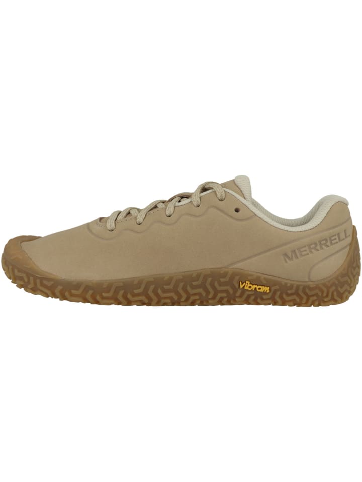 Merrell Barfußschuhe Vapor Glove 6 Leather in beige günstig kaufen