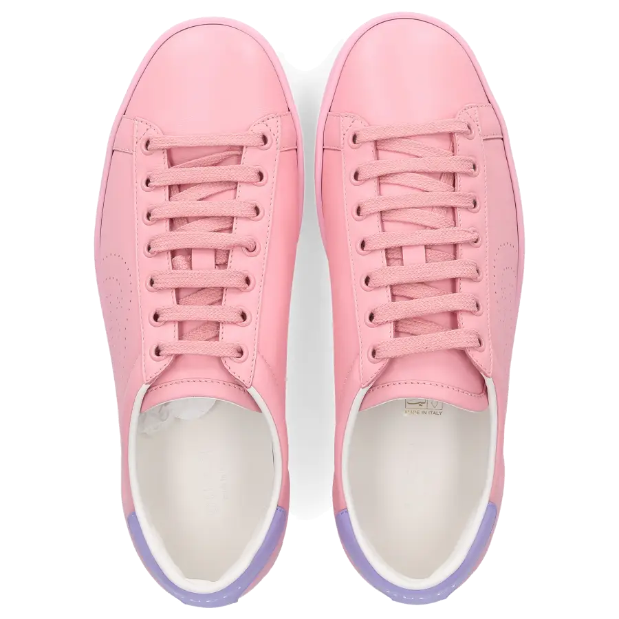 Gucci - Sneaker low ACE Kalbsleder - pink