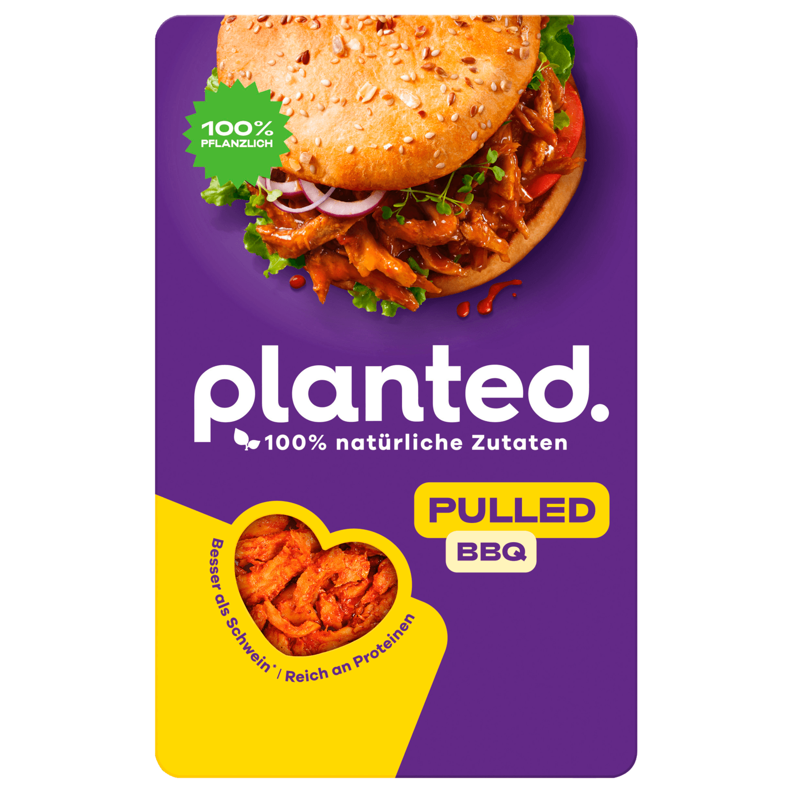Planted. Pulled BBQ vegan 160g