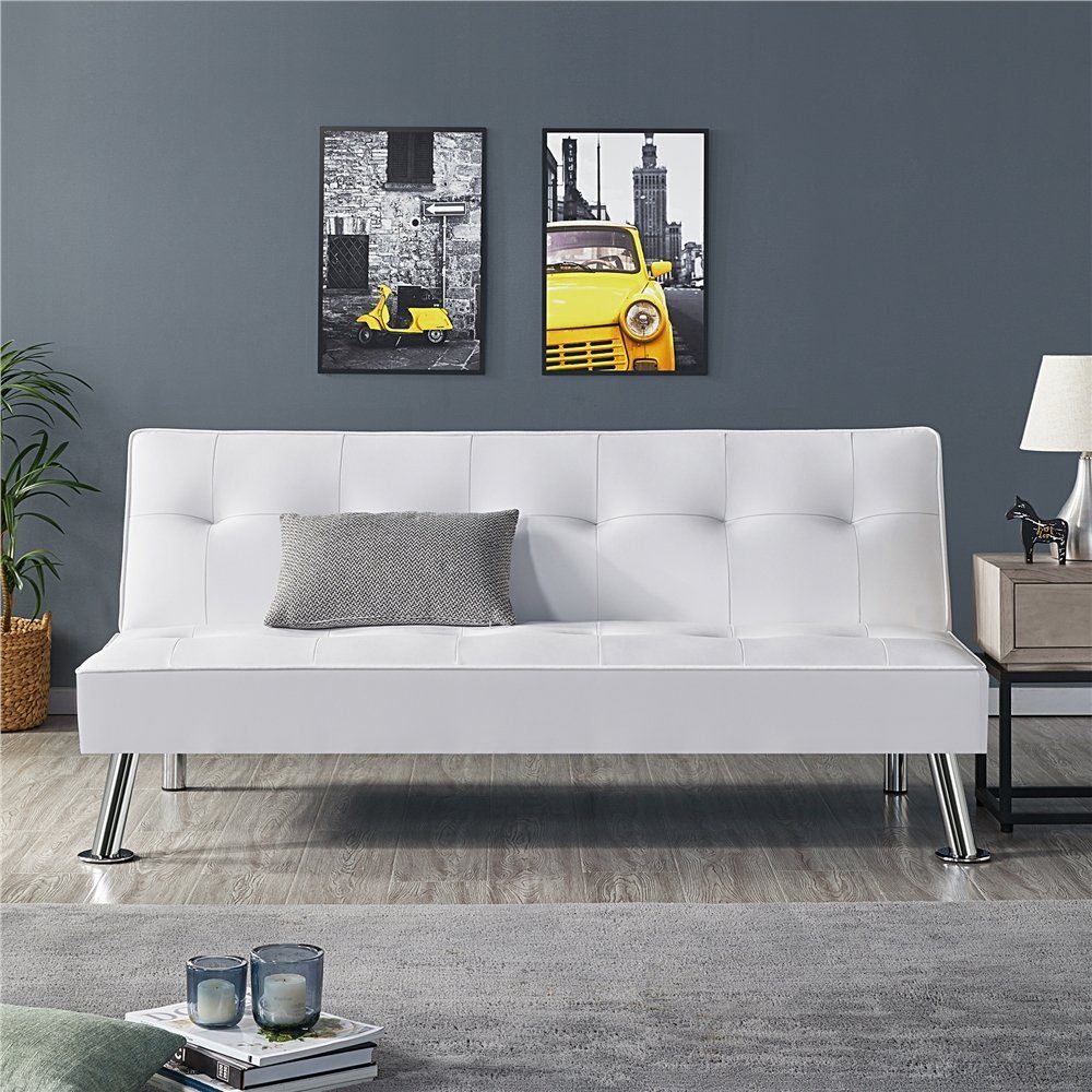 Yaheetech Schlafsofa, Couch Bettsofa Klappsofa Gästebett