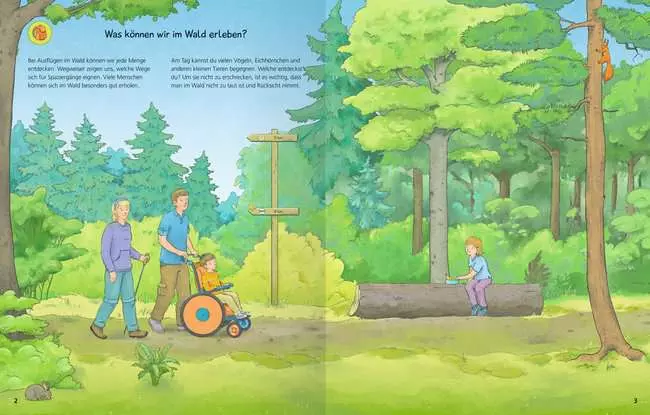 Ravensburger Wieso? Weshalb? Warum? Stickerheft: Im Wald