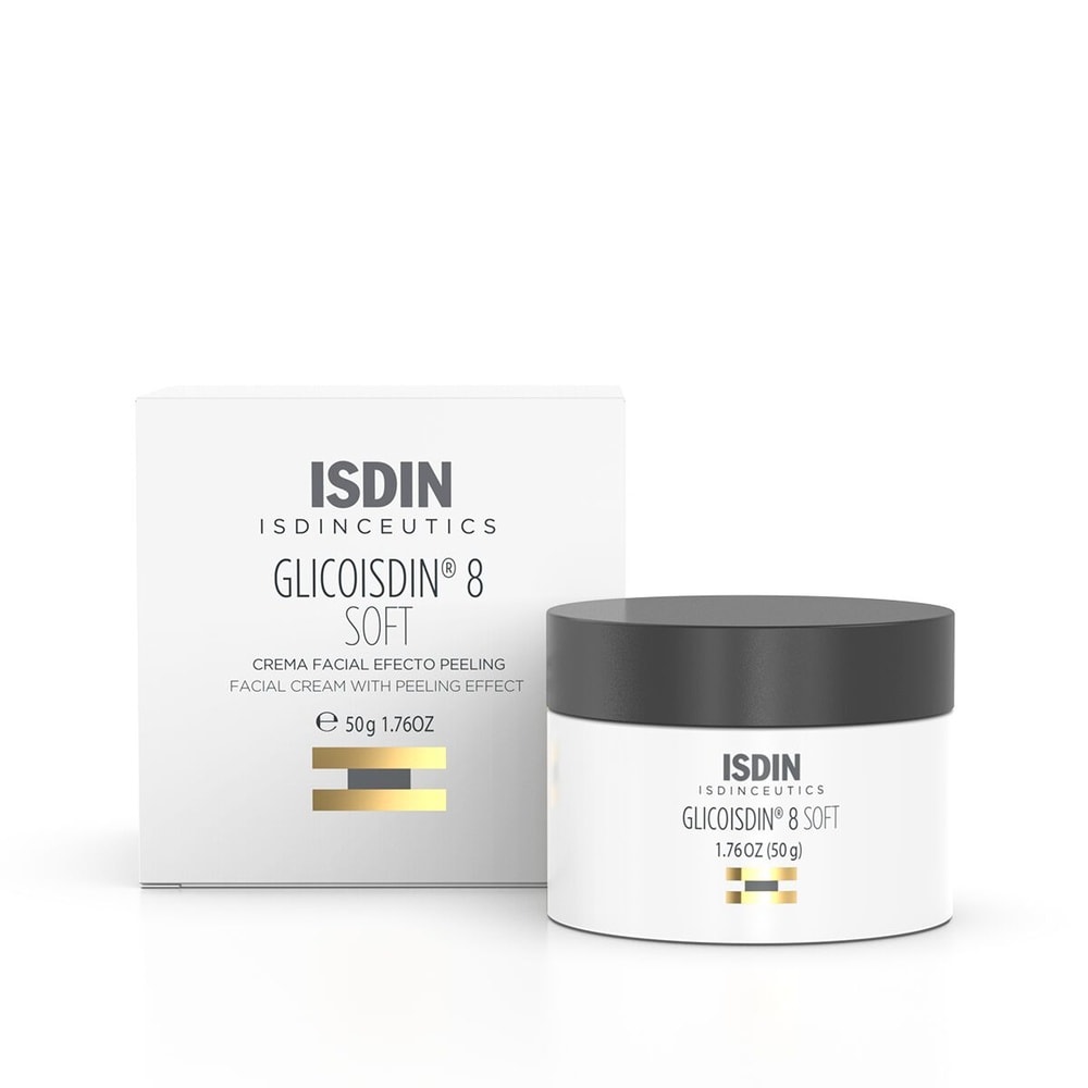 isdin Glicoisdin 8 Soft Gel visage effet peeling