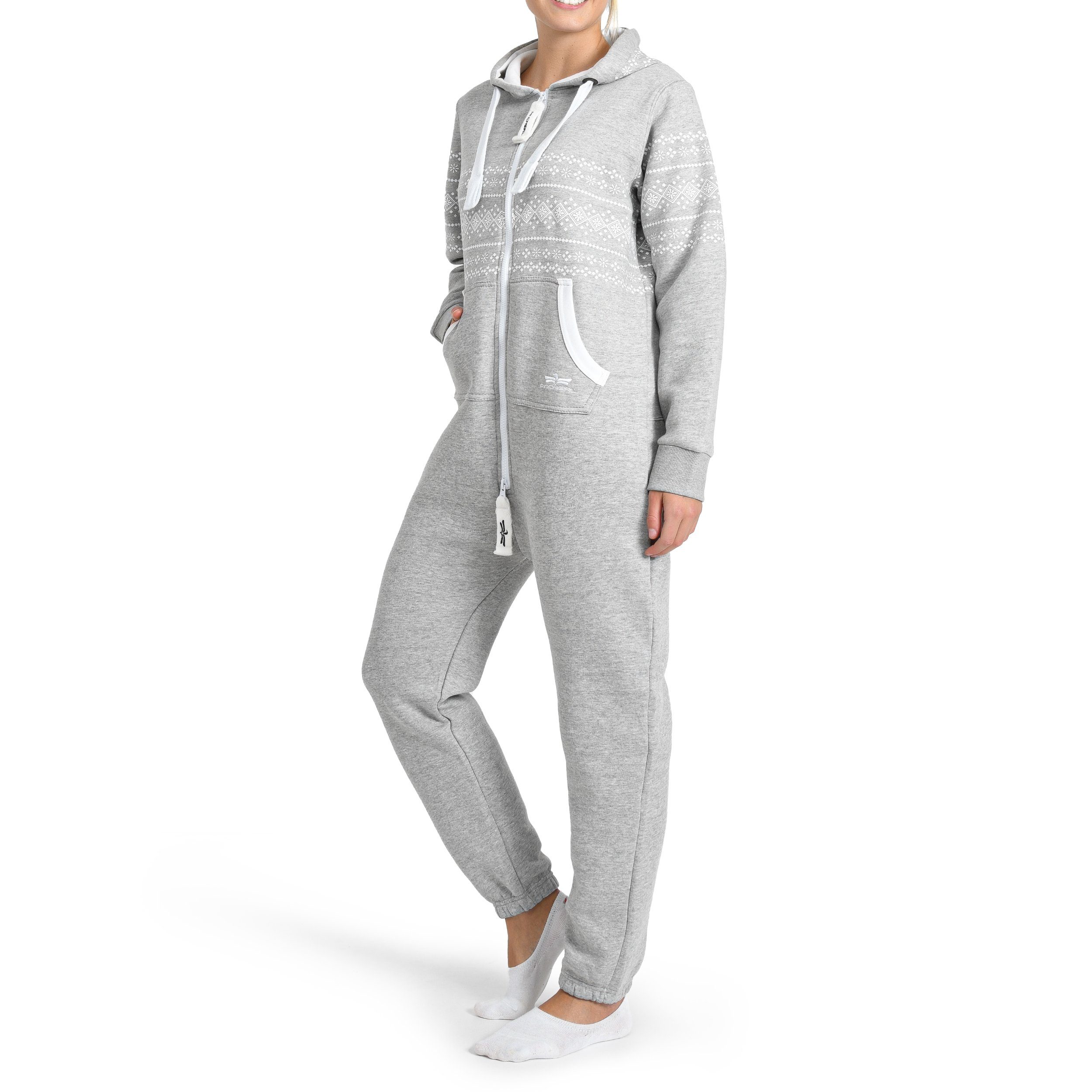 Finchgirl Jumpsuit FG117 Damen Jumpsuit Overall Jogging Training Anzug Einteiler