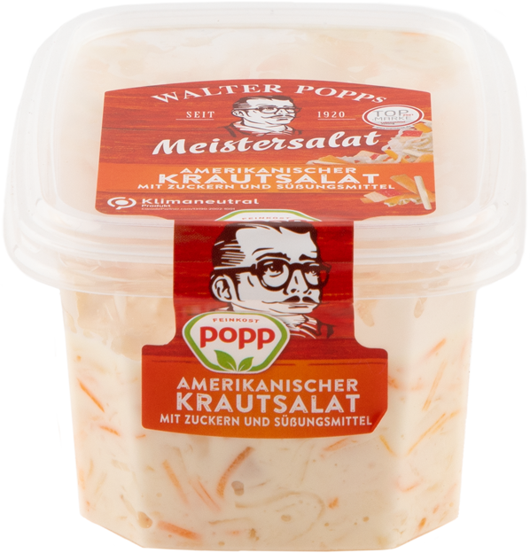 Popp Meistersalat Krautsalat Amerikanisch