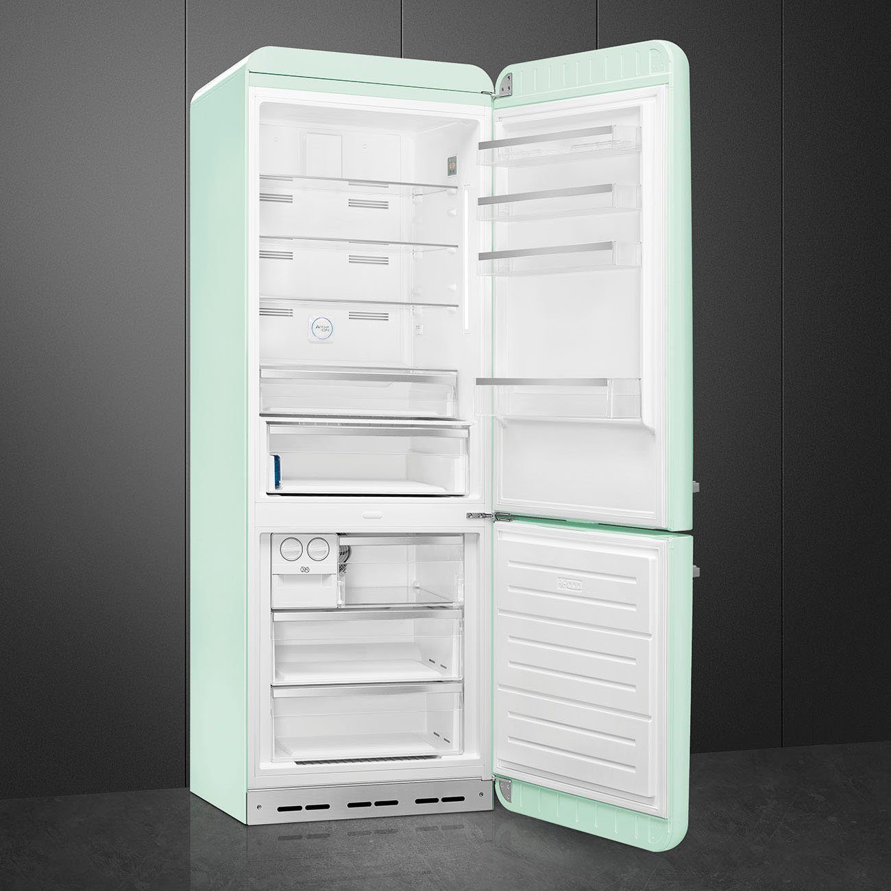 Smeg Kühl-/Gefrierkombination FAB38RPG5, 205 cm hoch, 70,6 cm breit
