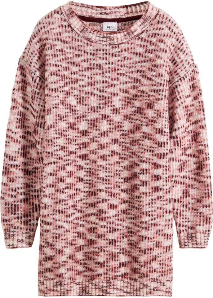 Pullover mit extra langen Seitenschlitzen