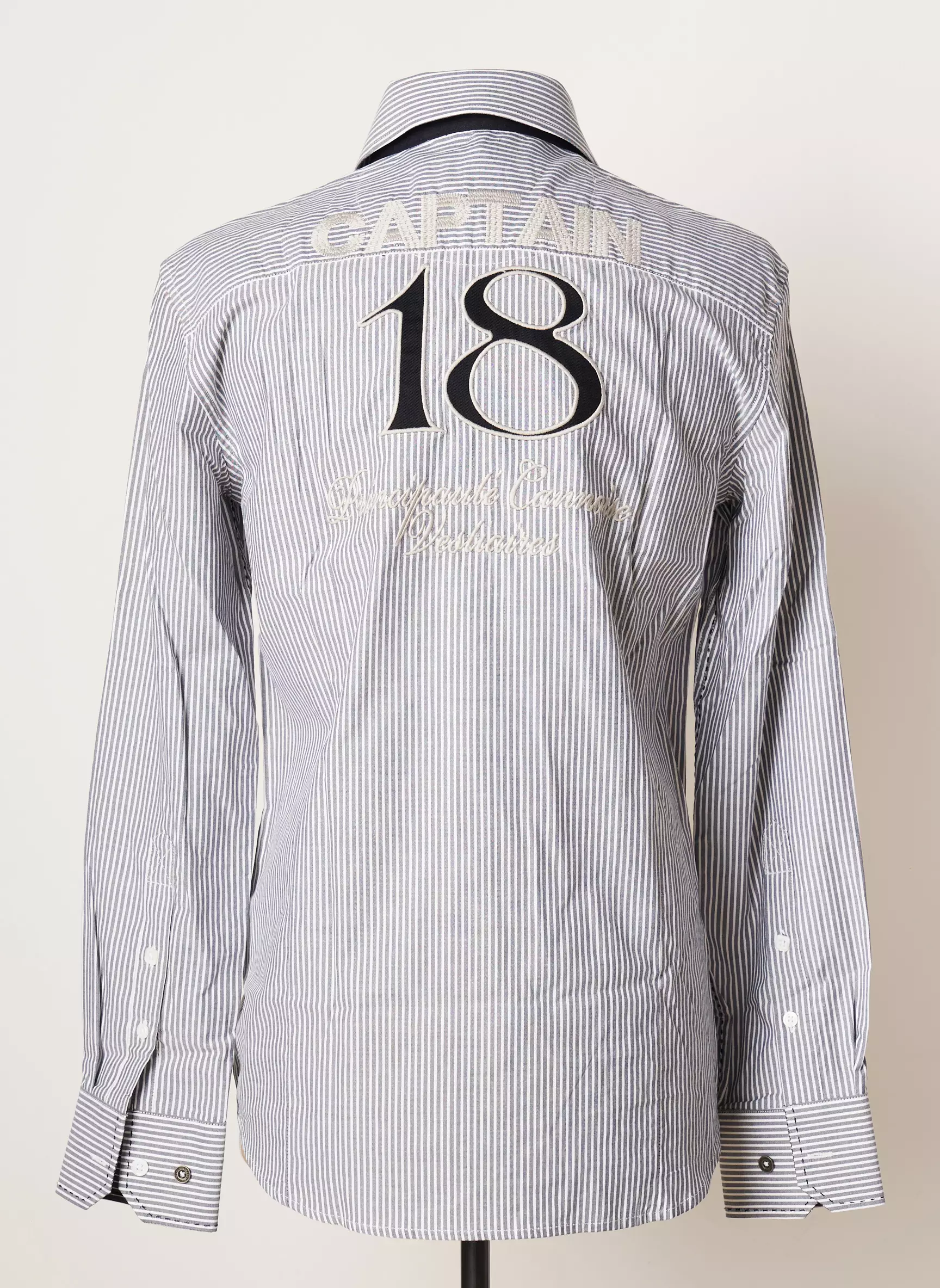 Vestiaires Principaute Cannoise Manches Longues Homme couleur gris