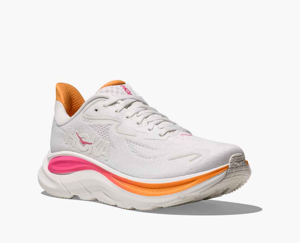 Clifton 10 White / Electric Rose