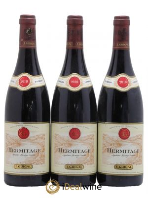 Hermitage Guigal  2010 - Lot de 3 Bouteilles