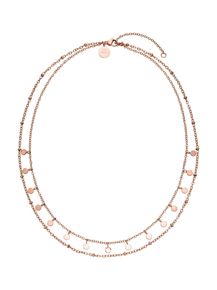 PURELEI Kette Plain in Rosegold günstig kaufen onesize