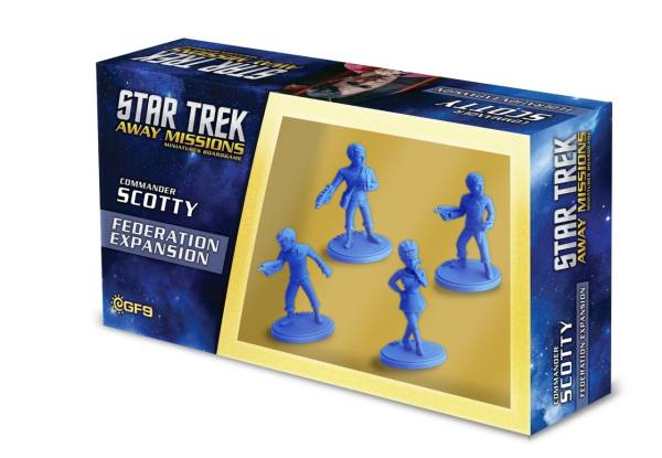 Star Trek Away: Classic Federation Team 2: Scotty, Sulu, Uhura, Leslie (Exp.) (engl.)