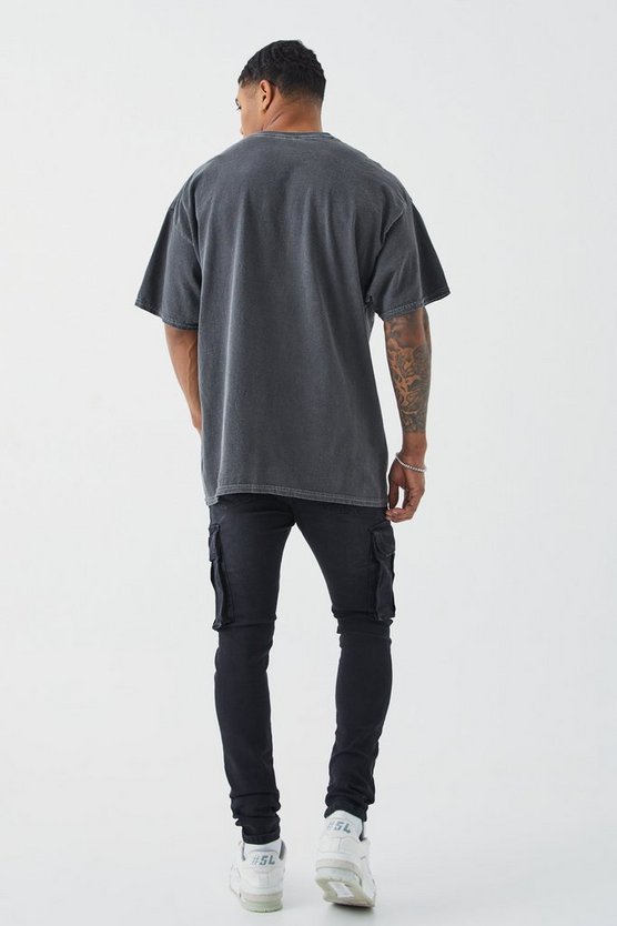 Super Skinny Cargo-Jeans