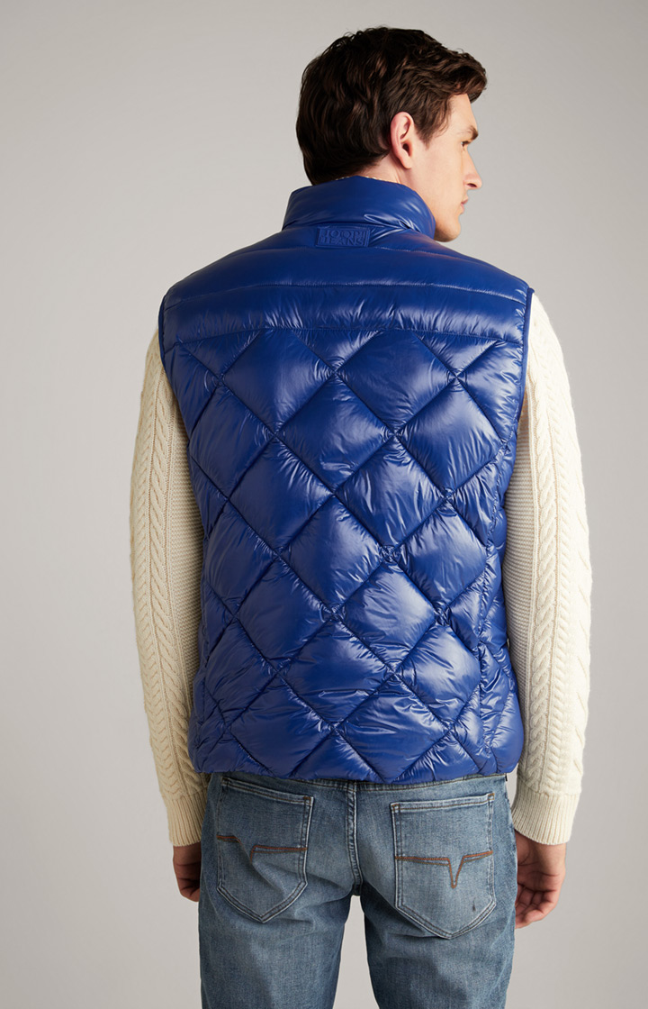 Nylon-Steppweste Vanor in Blau