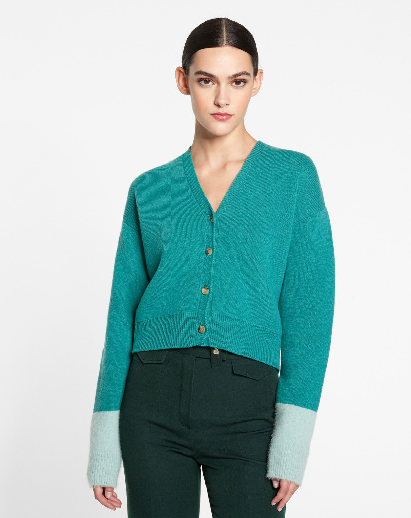 CARDIGAN LANVIN BICOLOR