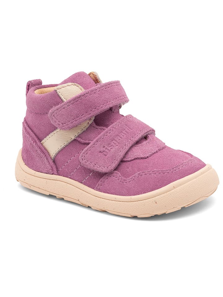 bisgaard Leder-Lauflernschuhe in Lila/ Creme günstig kaufen