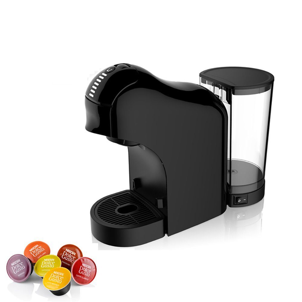KREATE Kapselmaschine Dolce Gusto Kapselmaschine, Automatische Espresso-Kapselmaschine, Dolce Gusto, Nespresso and Ground Coffee Beans, mit Digitaler Touch-Steuerung, 20 bar, Timer-Standby