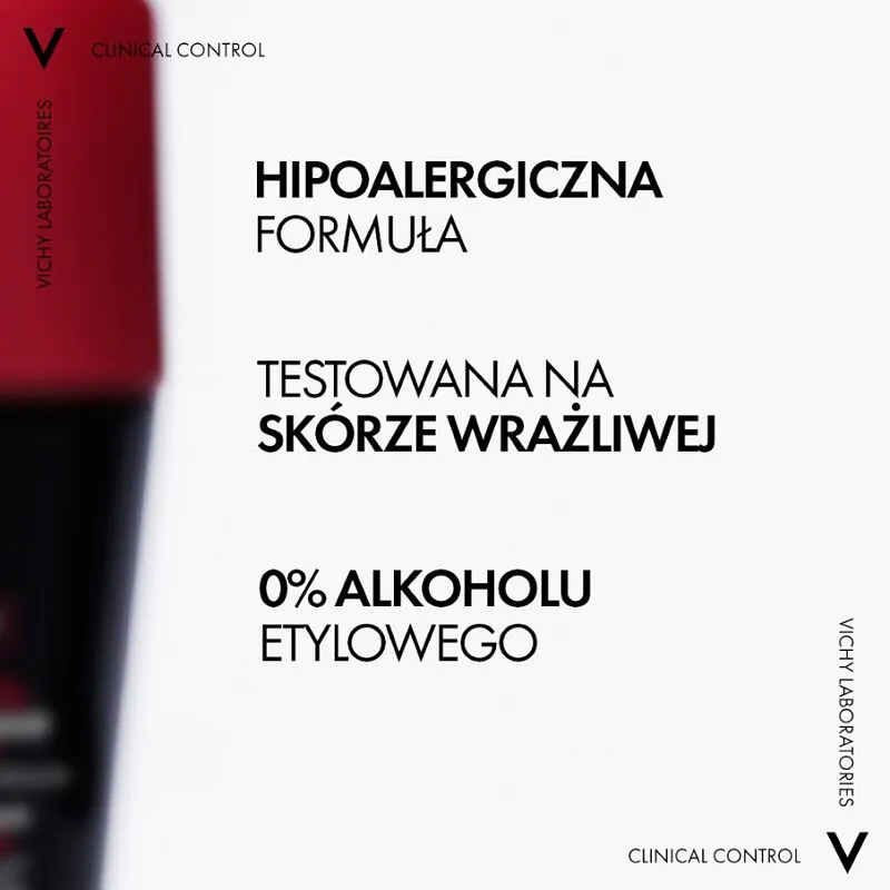 Vichy Homme dezodorantas „Clinical Control“ 96 val. rutulinis dezodorantas