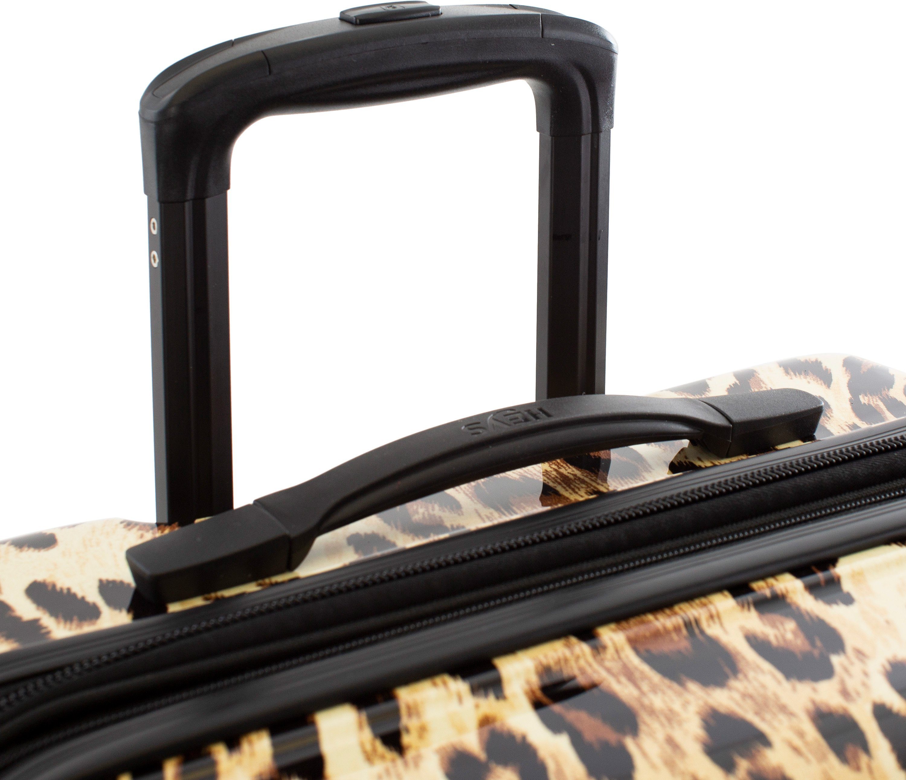 Heys Hartschalen-Trolley Leopard, 53 cm, 4 Rollen, mit Volumenerweiterung